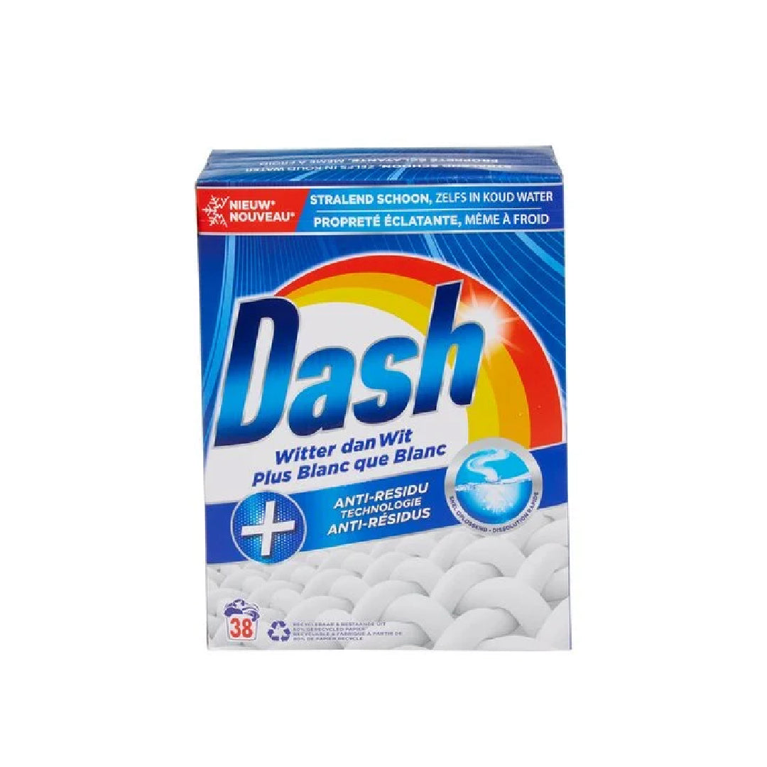 DASH POUDRE LESSIVE REGULAR 38D 2,47KG