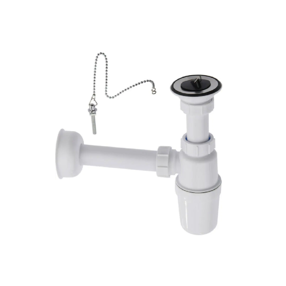 SIPHON BOUTEILLE LAVABO + CREPINE