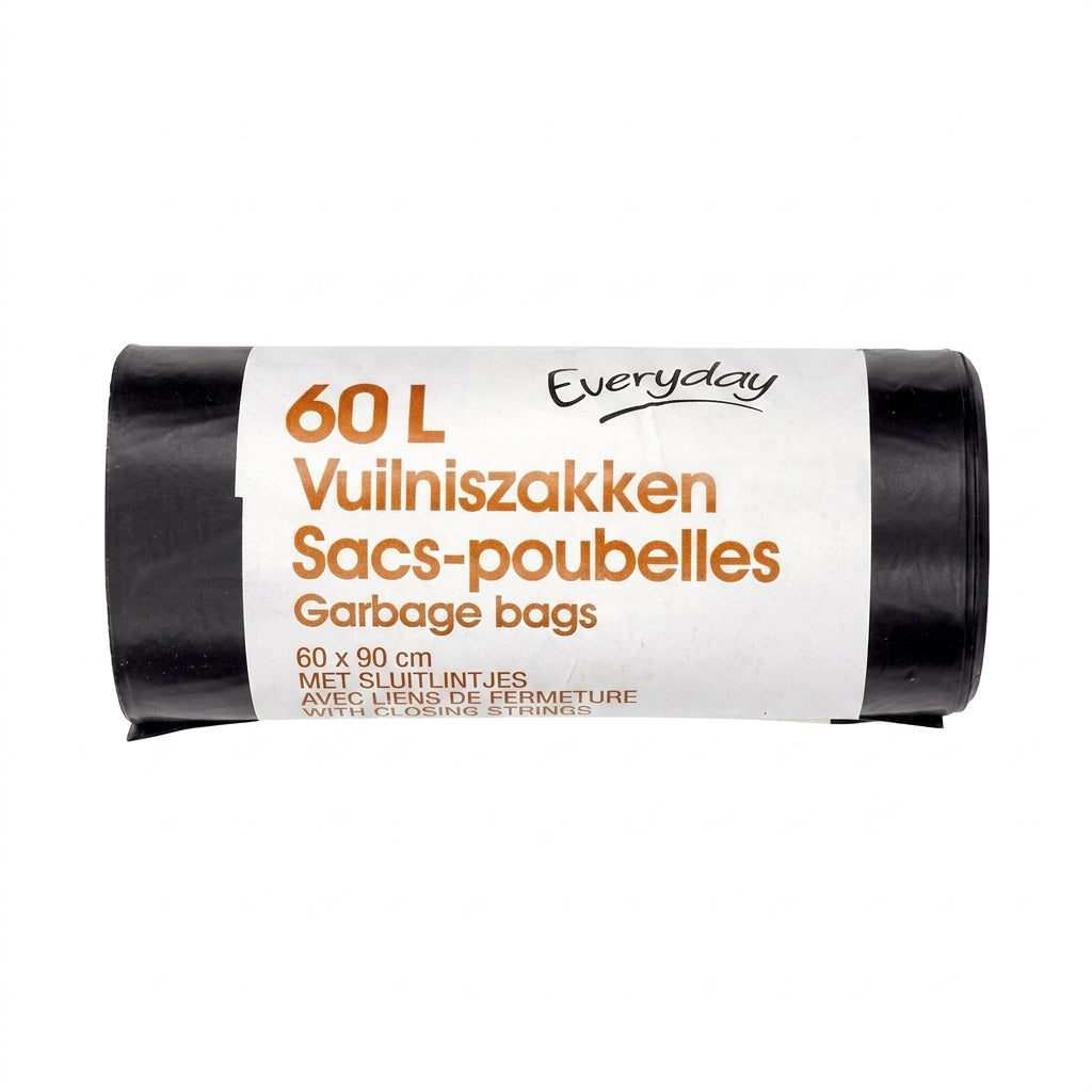 SACS POUBELLE 60L / 15PCS