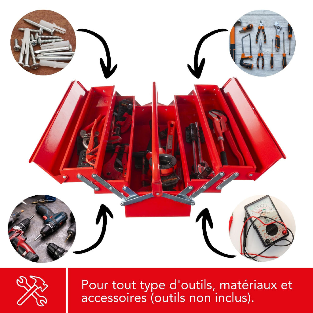 COFFRE A OUTILS 530X200X200
