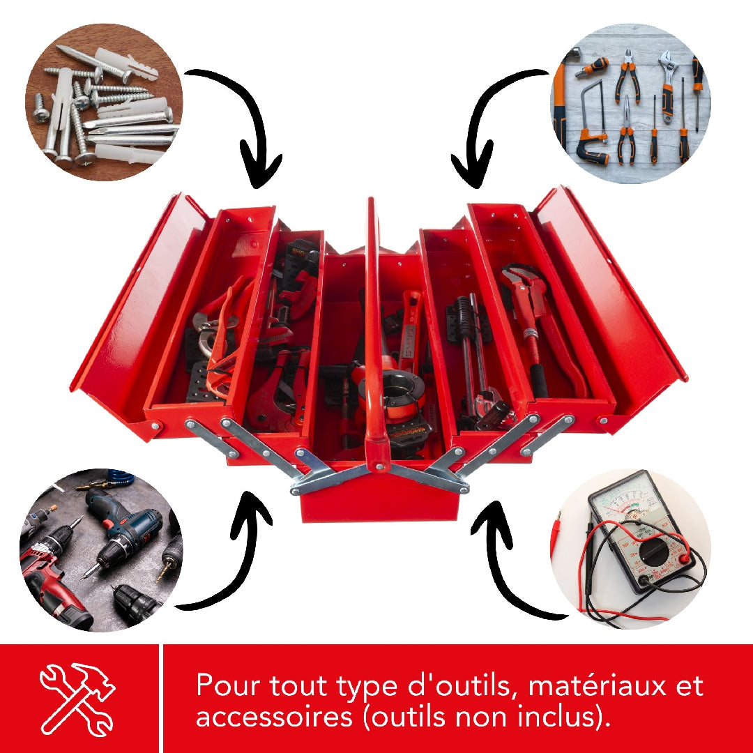 COFFRE A OUTILS 530X200X200