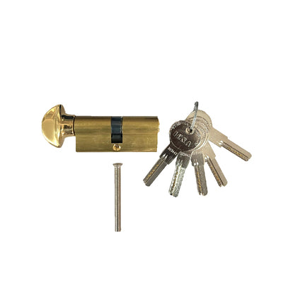 CYLINDRE HS5 168 35/35 BOUTON BRASS