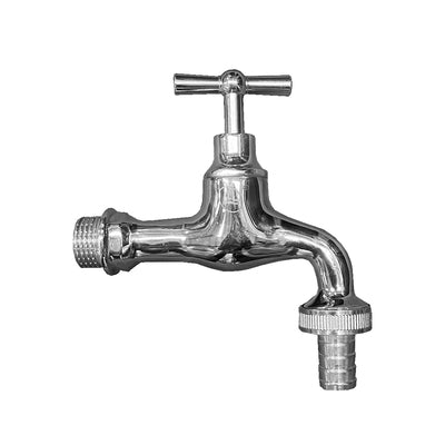 ROBINET DOUBLE SERVICE CHROME 1/2"