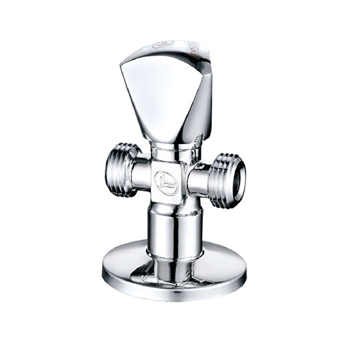 ROBINET EQUERRE DOUBLE SOIRTIE 1/2X1/2X1/2"