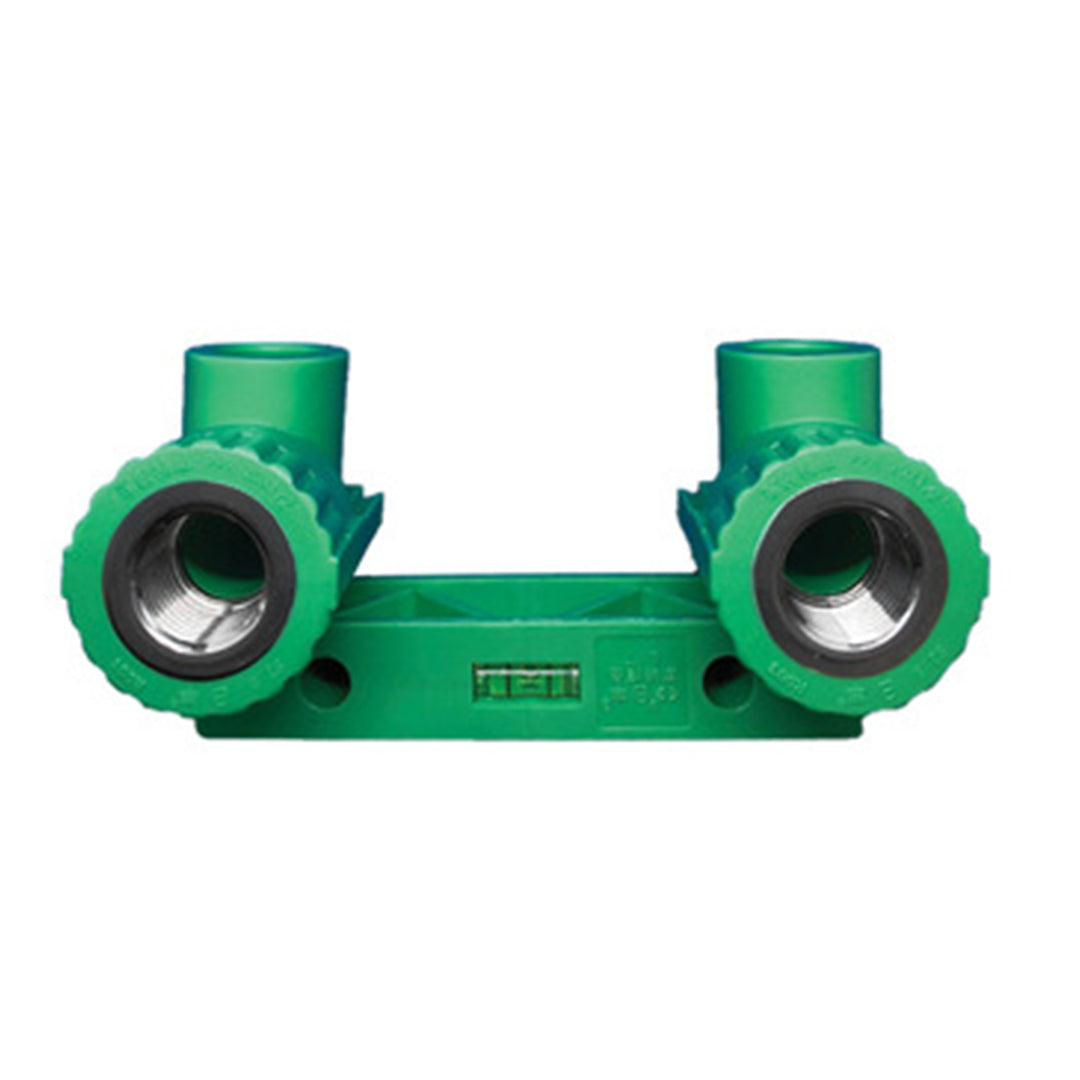 PPR DOUBLE COUDE MURALE F12-L20X1/2" FEMELLE