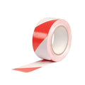 RUBAN DE SECURITE ROUGE BLANC FLUO - 100M