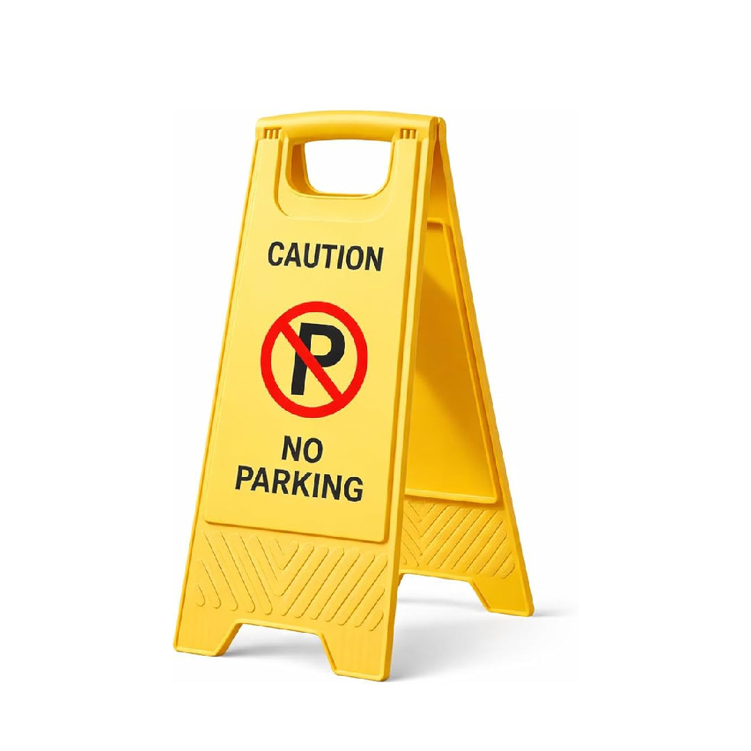 PANNEAU D'AVERTISSEMENT NO PARKING 83CM