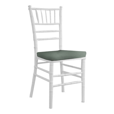 CHAISE TIFFANY BLANCHE + COUSSIN GRIS