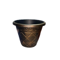 POT DE FLEUR BRUN RB-JPB148C-13