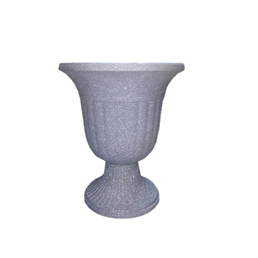 POT DE FLEUR COUPE GRIS RB-JB3001