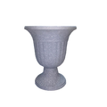 POT DE FLEUR COUPE GRIS RB-JB3001