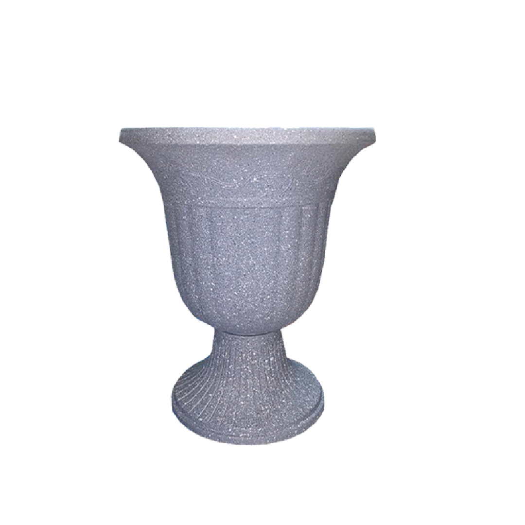 POT DE FLEUR COUPE GRIS RB-JB3001