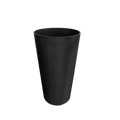 POT DE FLEUR NOIR RB-VRX04-40