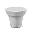 POT DE FLEUR AVEC SOUCOUPE RB-RRK002-66