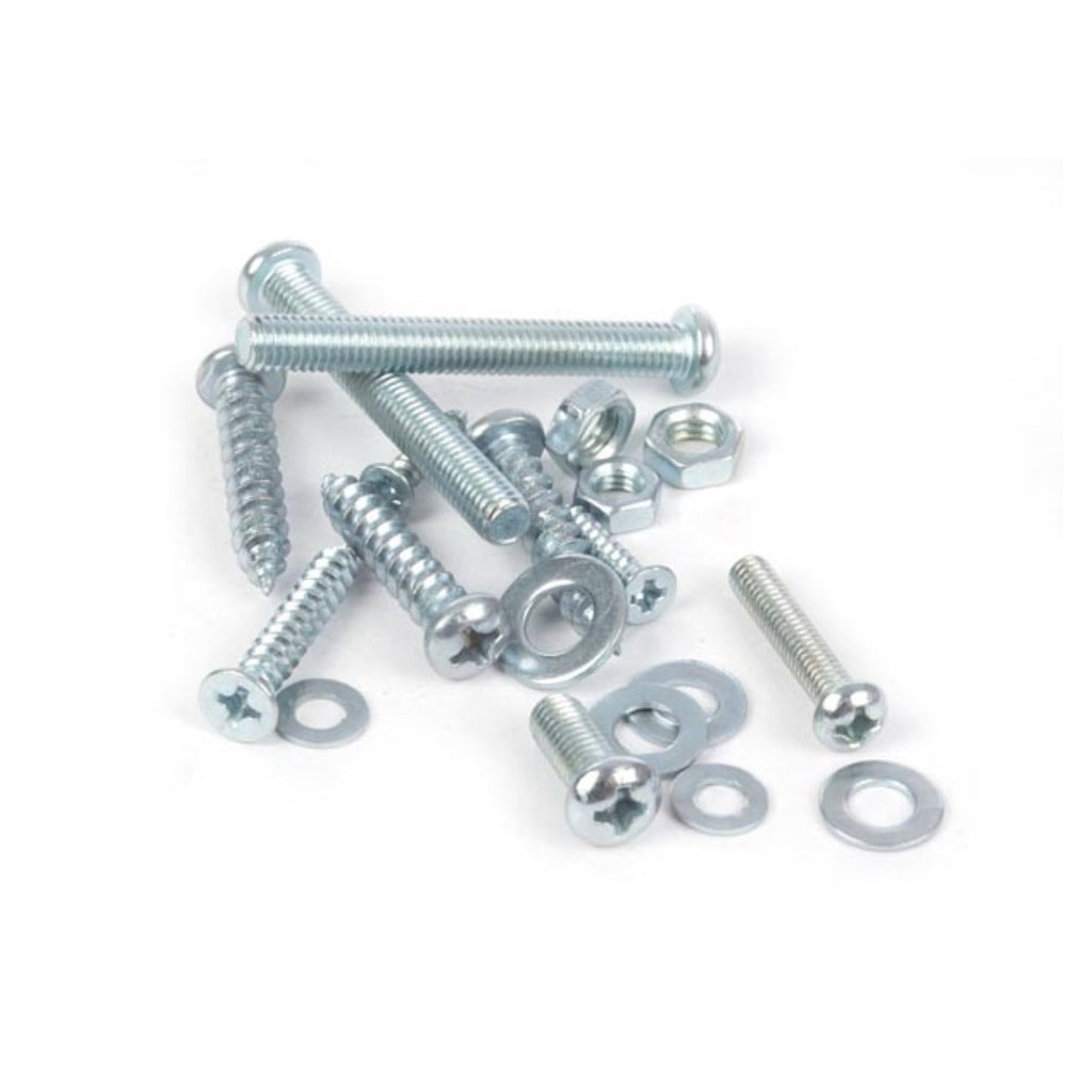JEU DE VIS + ÉCROUS + RONDELLES - 450 PCS