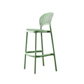 PLASTIC BAR CHAIR VERTE