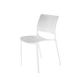 CHAISE EN PLASTIQUE WHITE MODEL.04