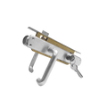 ICSA SET LOCK 102/208 SATIN CHROME