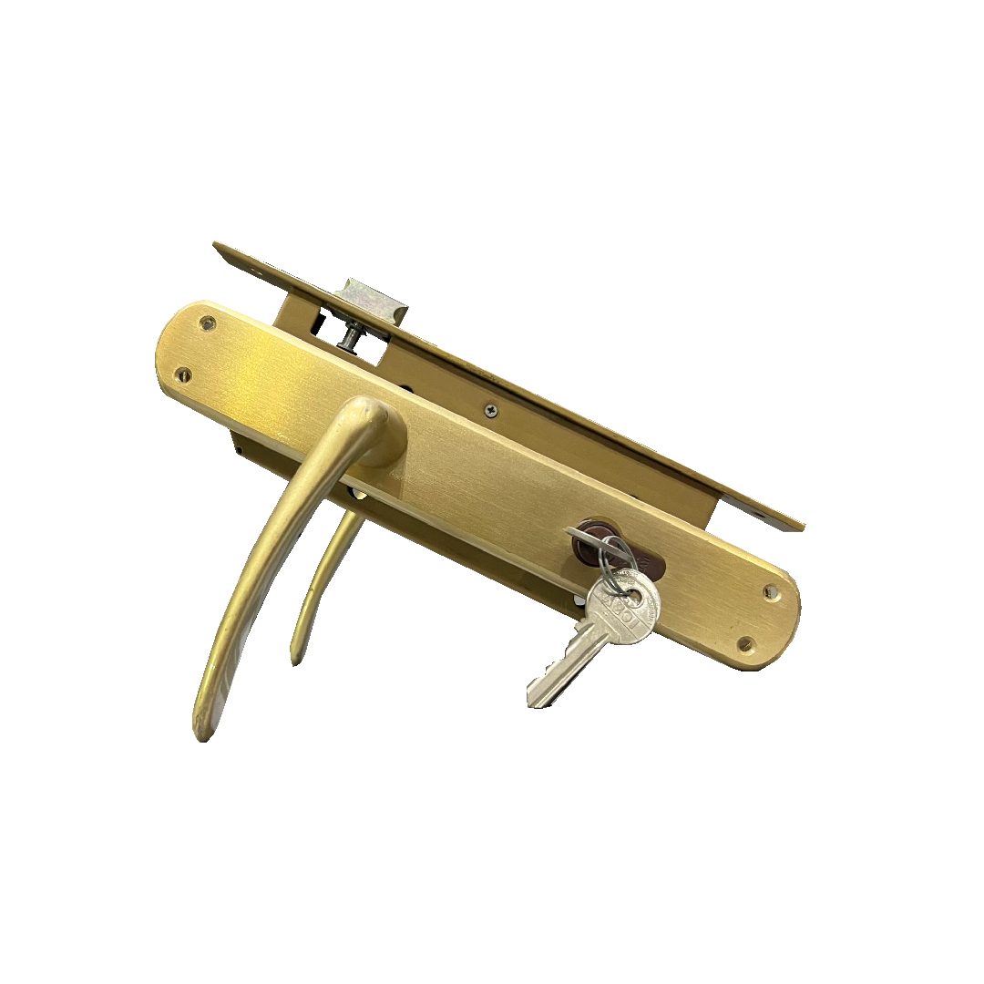 ICSA SET LOCK 115/304Z OSV SATIN HANDLE