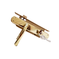 ICSA SET LOCK 115/306Z OLV POLISHED BRASS HANDLE