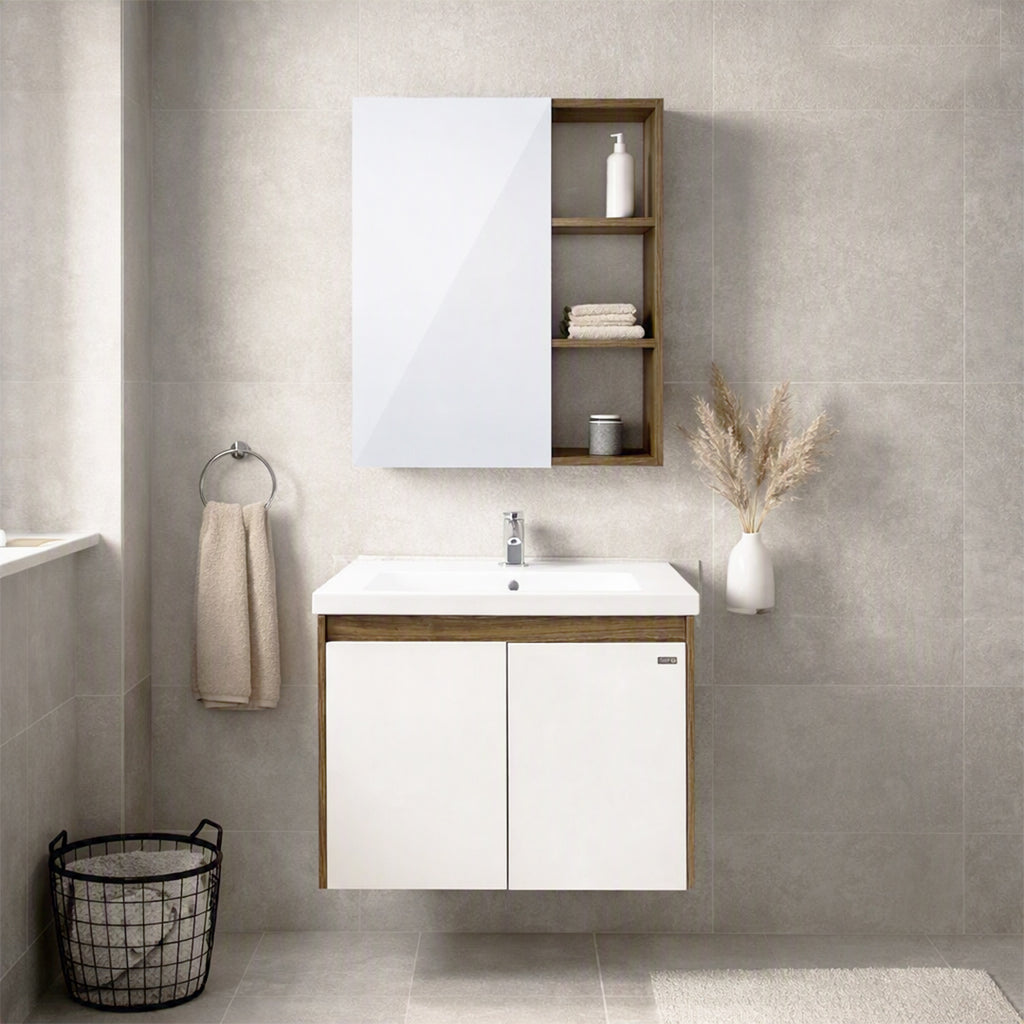 MIROIR + MEUBLE SUSPENDU G2805-60