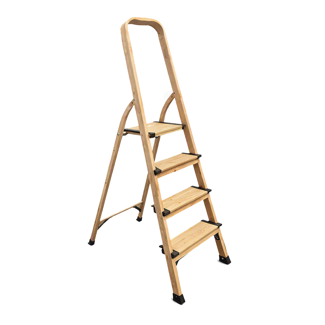 ESCABEAU 4 MARCHES - BOIS
