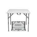 TABLE CARRE PLIABLE