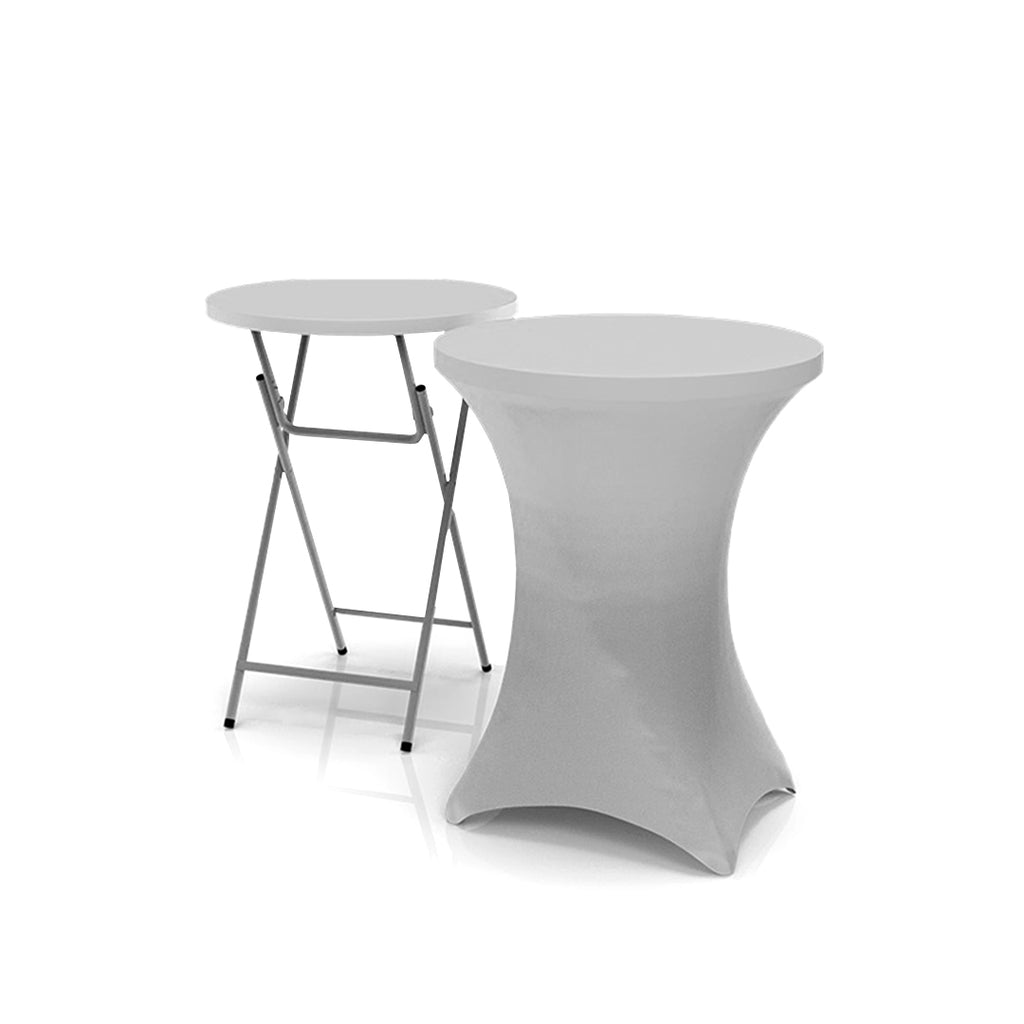 TABLE COCKTAIL PLIABLE AVEC HOUSSE