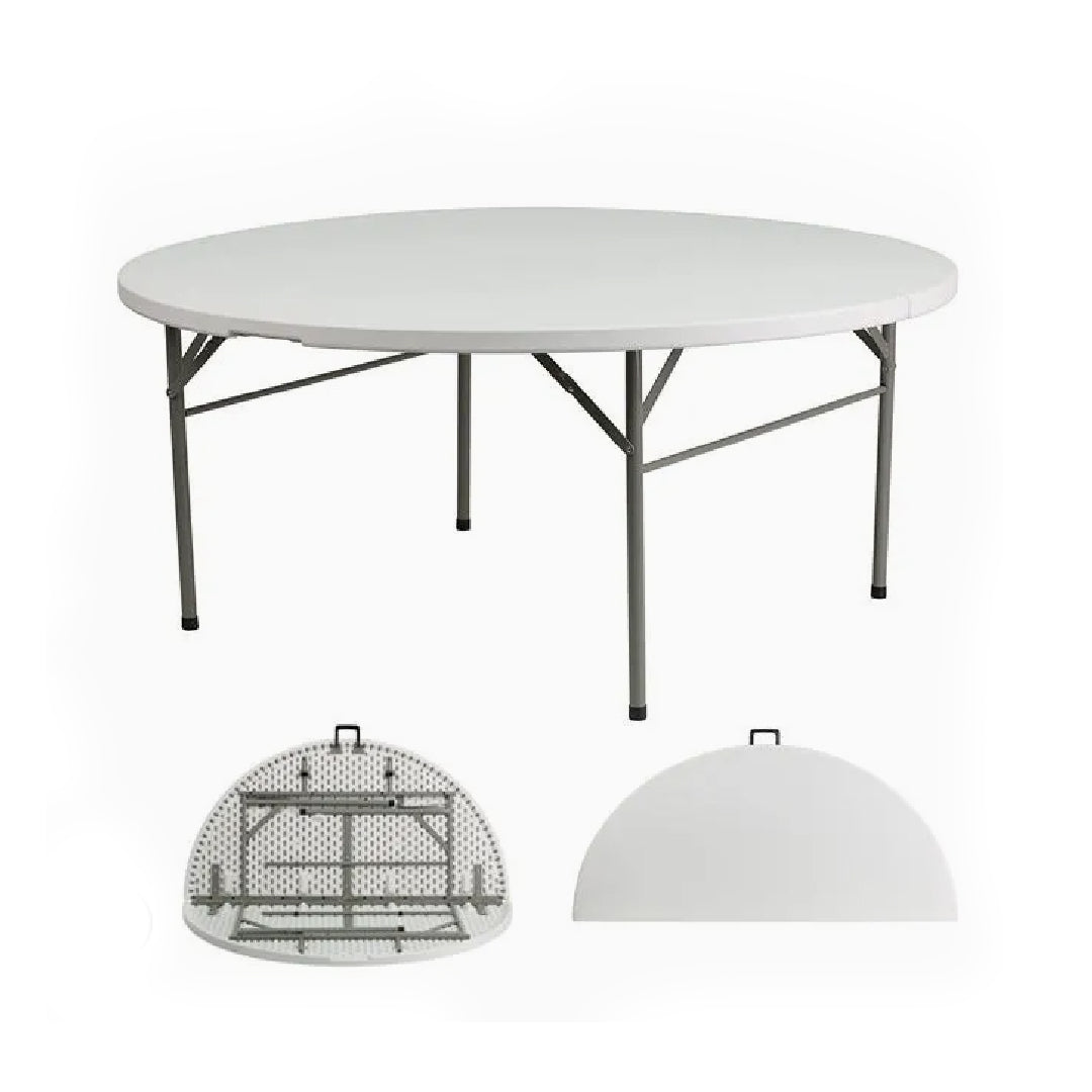 TABLE RONDE PLIABLE