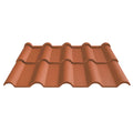 TUILE METALLIQUE RAL8004M MIRA 1195X760X0.50MM