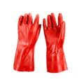 GANTS PVC ROUGE M/LONGUE 45CM T10 XL