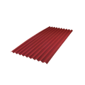 PLAQUE ONDULEE BITUMEUSE ROUGE