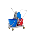 CHARIOT DE NETTOYAGE AVEC 2 SEAUX 36L