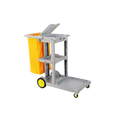 CHARIOT DE NETTOYAGE POLYVALENT GRIS ORANGE