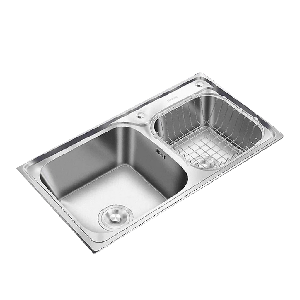 EVIER DE CUISINE DOUBLE 780X420 MM