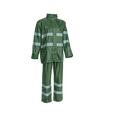 ENSEMBLE DE PLUIE VERT