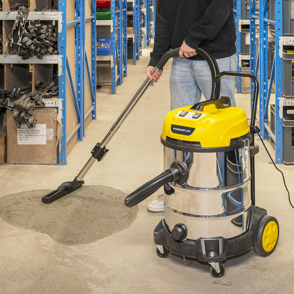 ASPIRATEUR HUMIDE/SEC 2X1200W - 60L