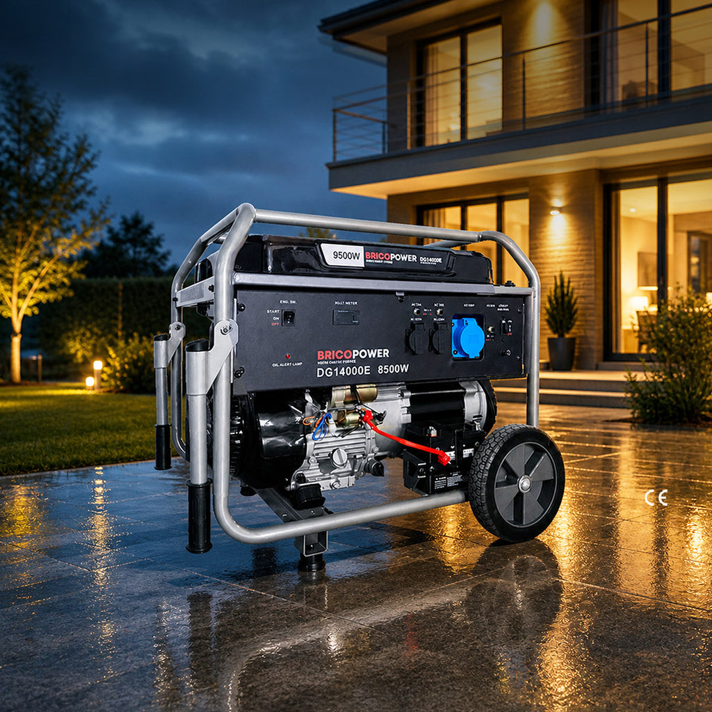 GENERATEUR ESSENCE BRICOPOWER 9500W