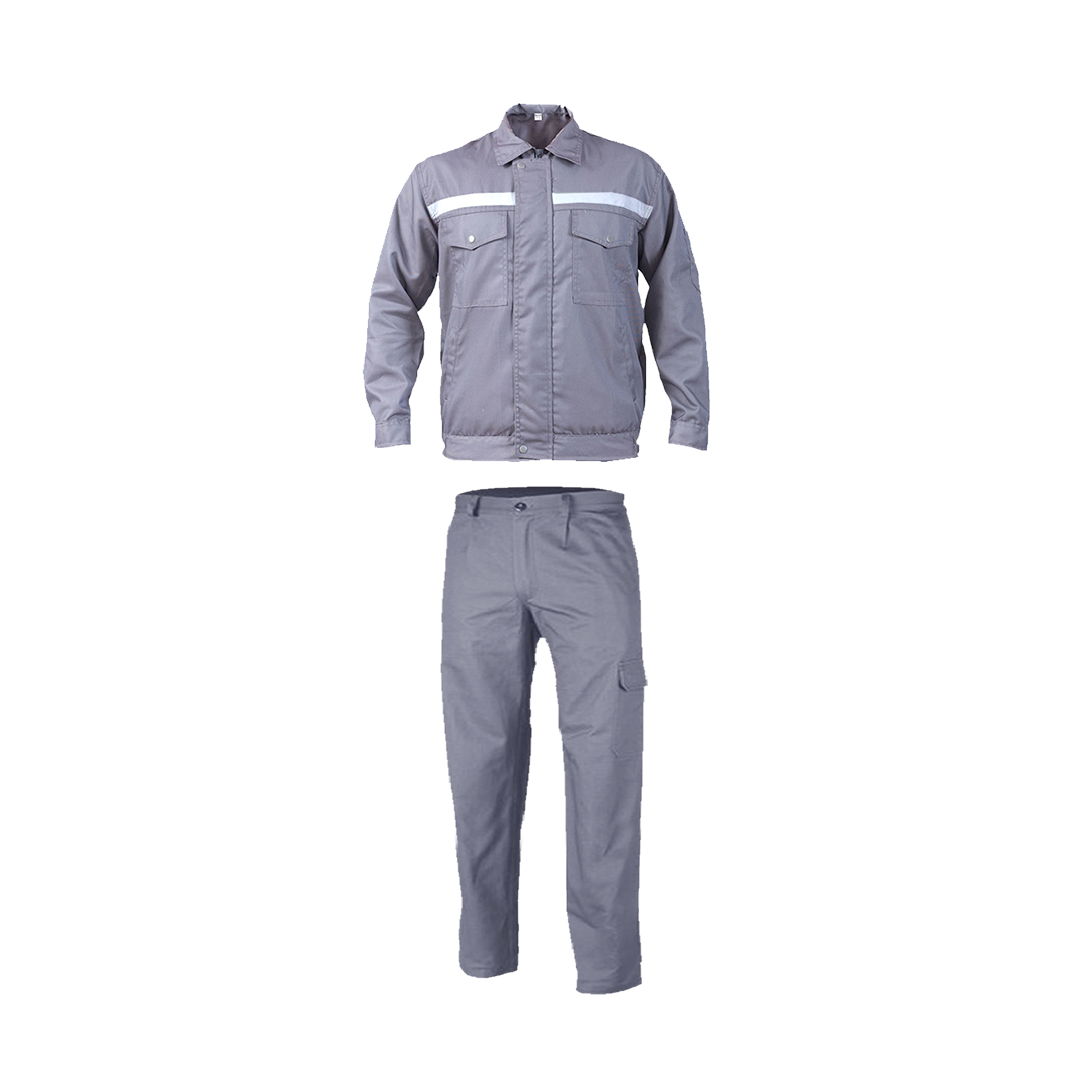 PANTALON + VESTE GRIS