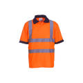 POLO FLUORESCENT ORANGE + REFLECTEUR