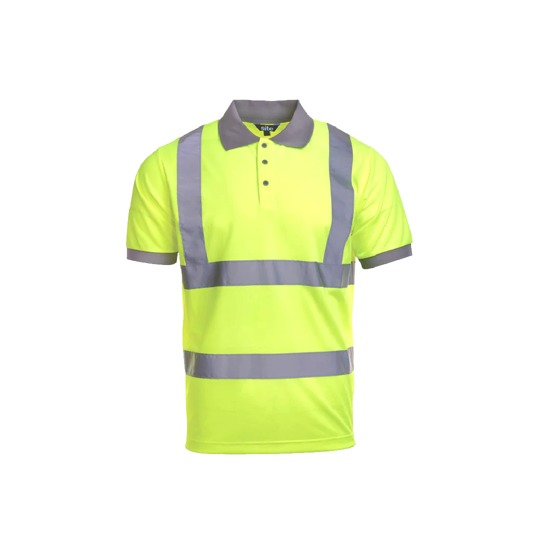 POLO FLUORESCENT VERT + REFLECTEUR