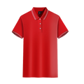 POLO ROUGE 100% COTON