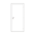 BLOC-PORTE ALVEOLAIRE REVERSIBLE