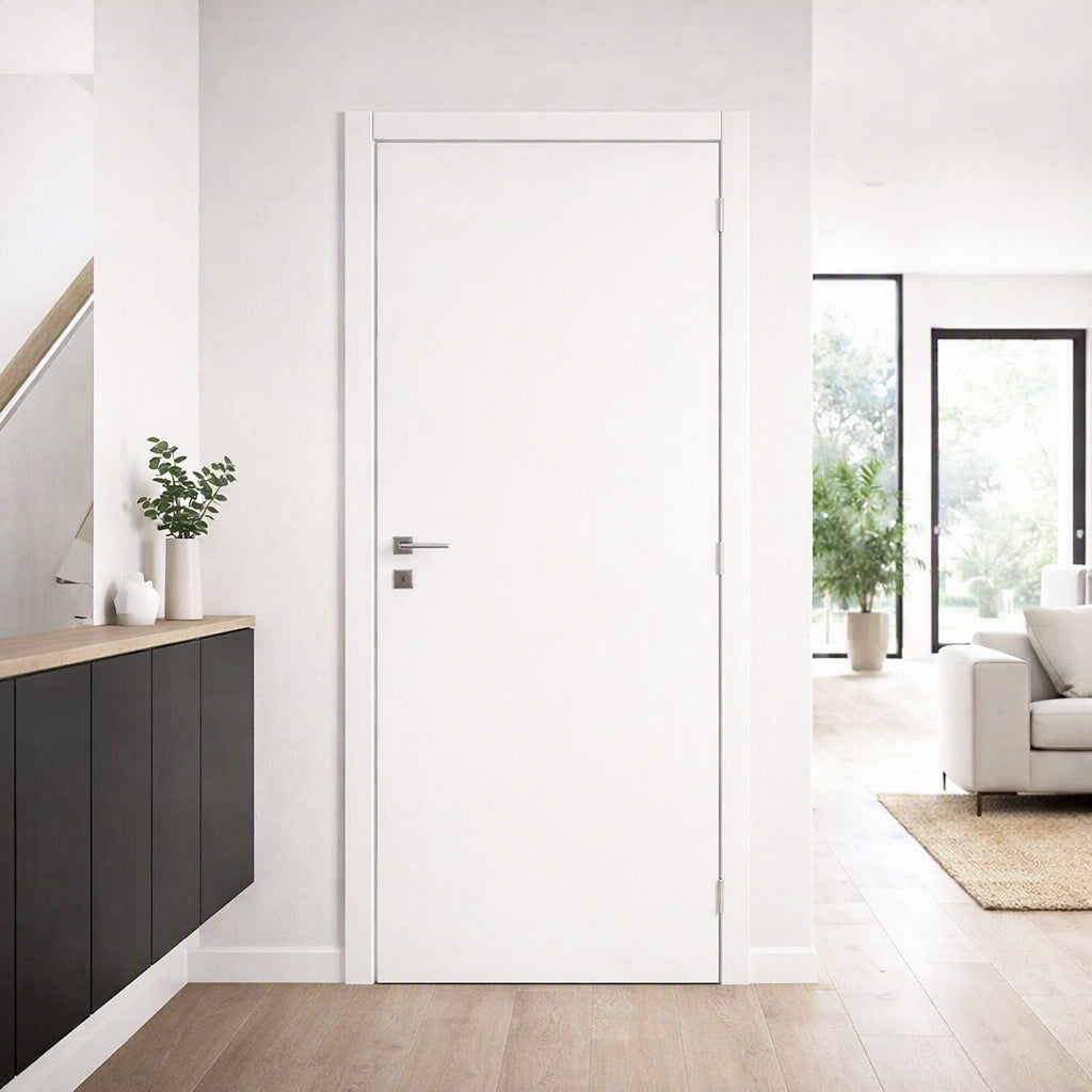 BLOC-PORTE COMPLET A PEINDRE REVERSIBLE 73 CM