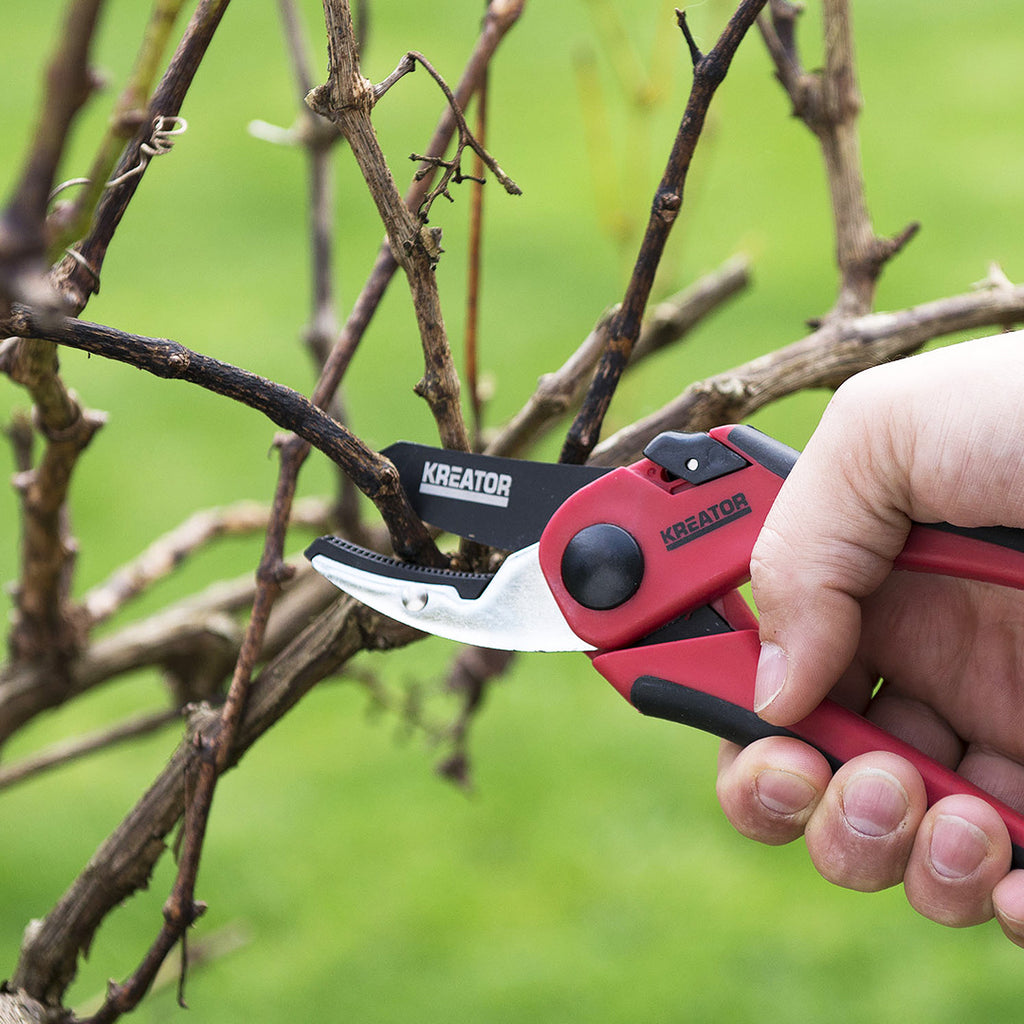 SECATEUR ACIER CARBON ENCLUME