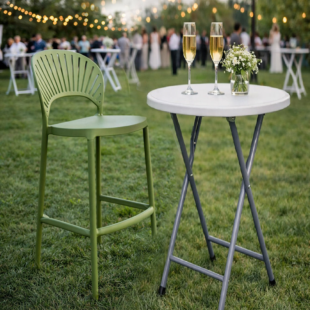 TABLE COCKTAIL PLIABLE 80XH110CM